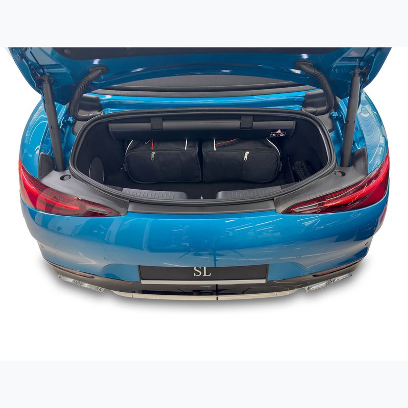 Bagažinės krepšių komplektas KJUST Mercedes-Benz Sl 2022+ 4 vnt. juodas 13
