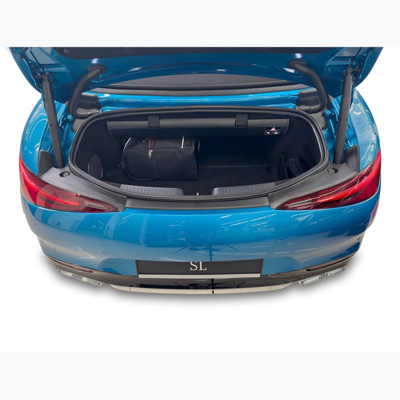 Bagažinės krepšių komplektas KJUST Mercedes-Benz Sl 2022+ 4 vnt. juodas 14