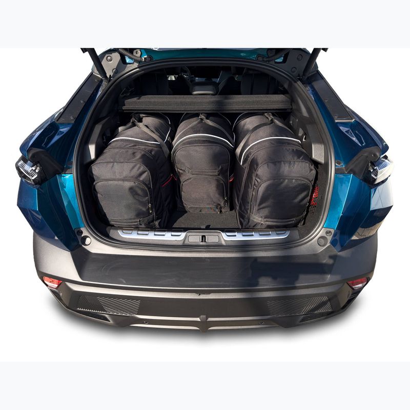 Bagažinės krepšių rinkinys Peugeot 408 PHEV 2023+ 4 vnt. Juodas 15