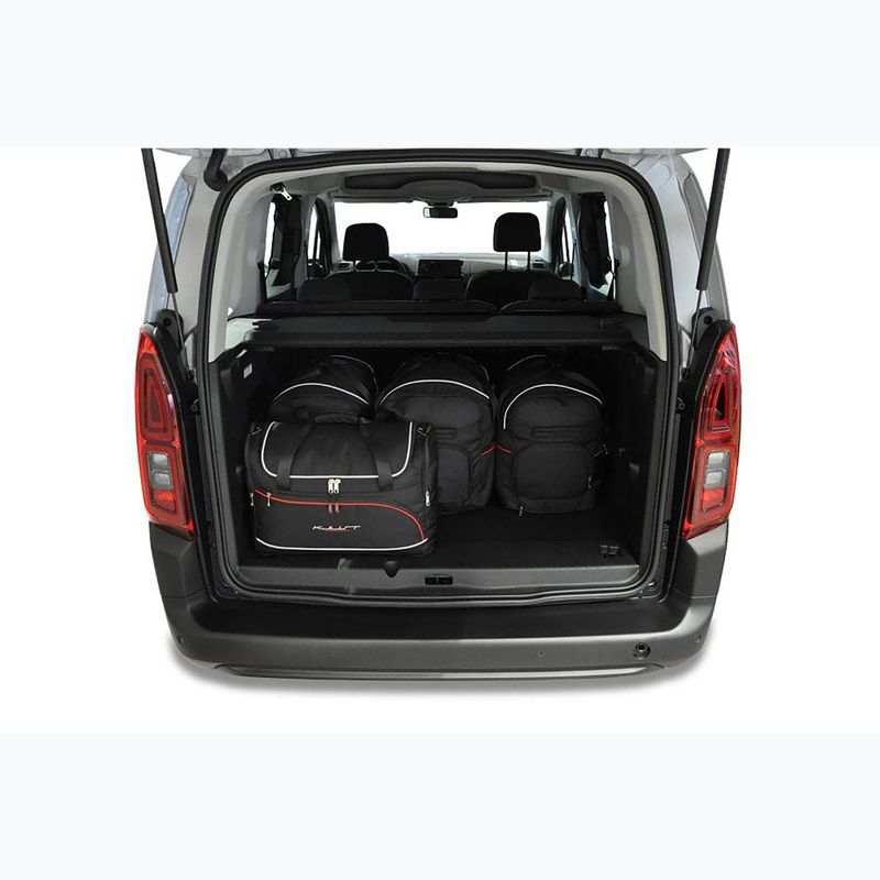 Bagažinės krepšių komplektas KJUST Toyota Proace City Verso 2019+ 5 vnt. juodas 18
