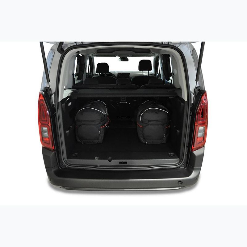Bagažinės krepšių komplektas KJUST Toyota Proace City Verso 2019+ 5 vnt. juodas 20