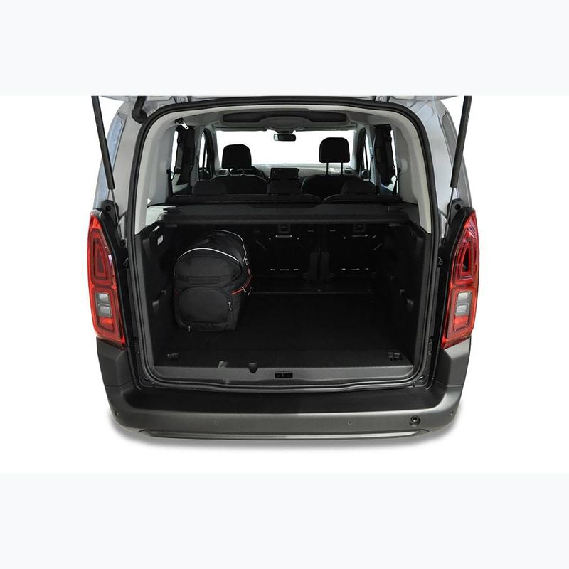 Bagažinės krepšių komplektas KJUST Toyota Proace City Verso 2019+ 5 vnt. juodas 21