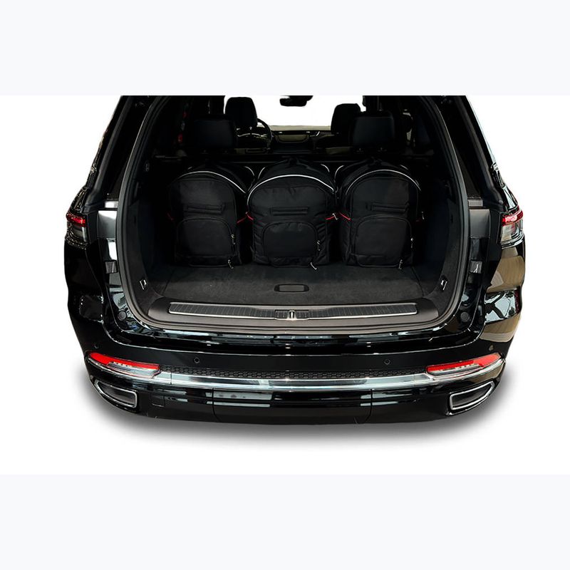 Bagažinės krepšių komplektas KJUST Jeep Grand Cherokee PHEV 2021+ 5 vnt black 16