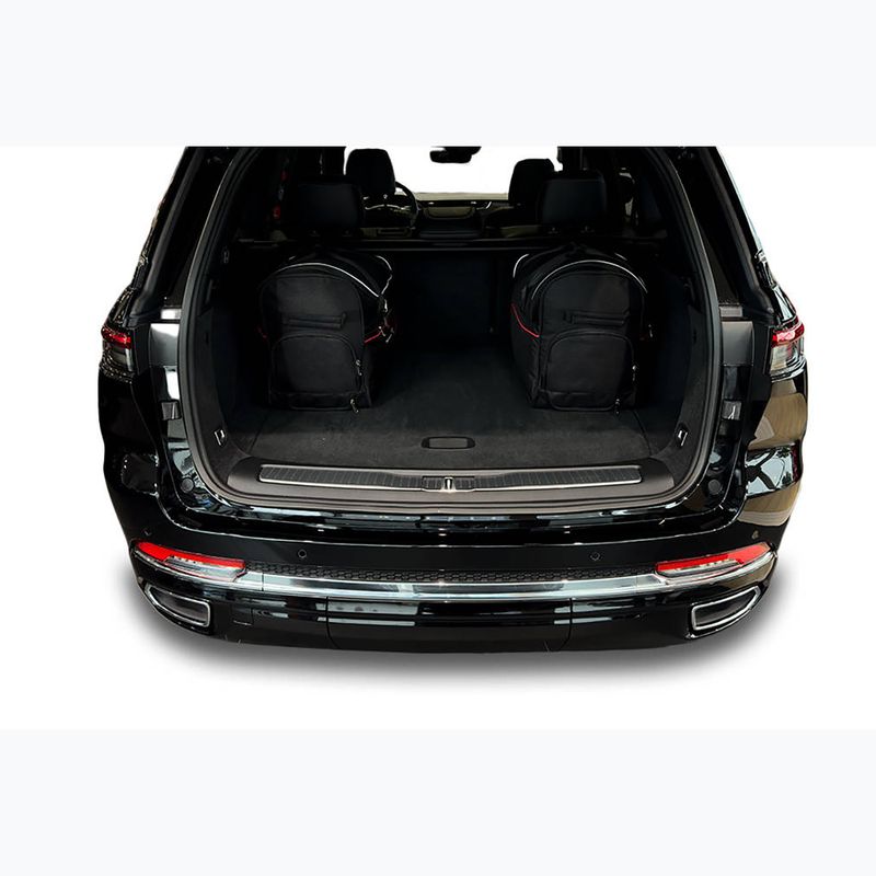 Bagažinės krepšių komplektas KJUST Jeep Grand Cherokee PHEV 2021+ 5 vnt black 17