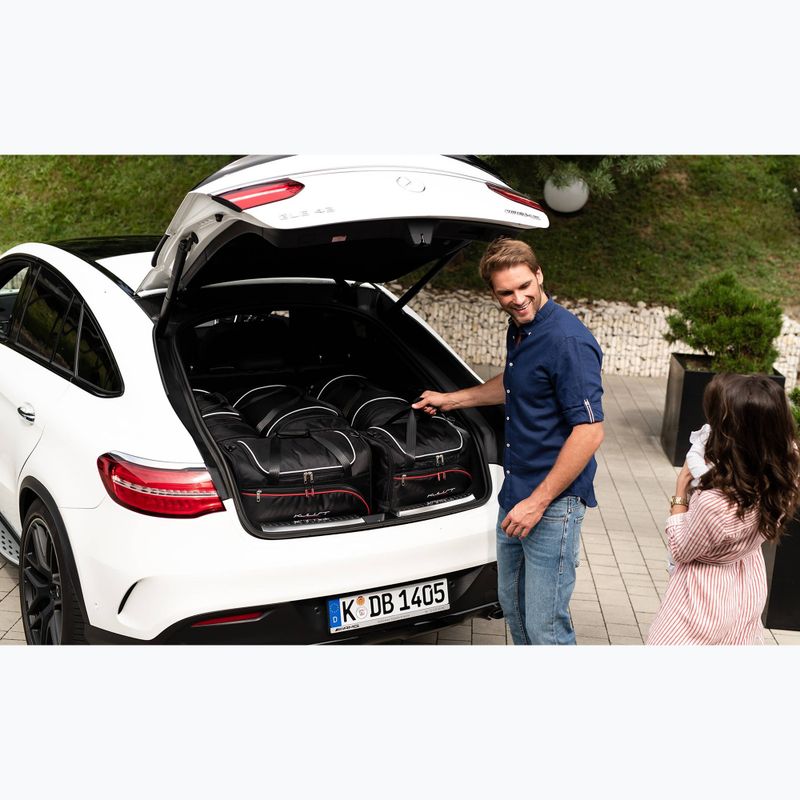 Bagažinės krepšių rinkinys KJUST Land Rover Range Rover Sport 2022+ 4 vnt. juodas 18