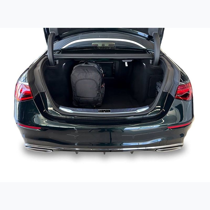 Bagažinės krepšių komplektas KJUST Mercedes-Benz S MHEV 2020+ 4 vnt. juodas 17