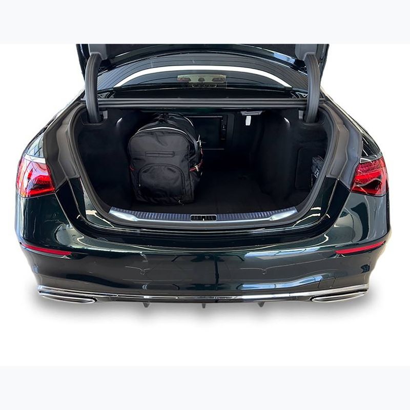 Bagažinės krepšių komplektas KJUST Mercedes-Benz S Long MHEV 2020+ 4 vnt. juodas 15