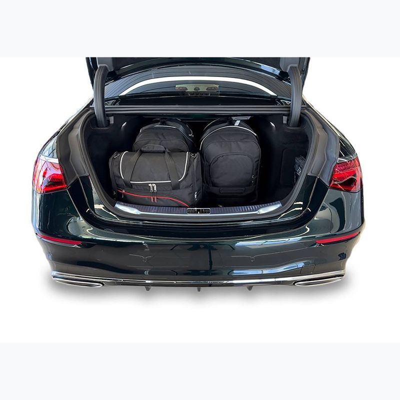 Bagažinės krepšių komplektas KJUST Mercedes-Benz S Long MHEV 2020+ 4 vnt. juodas 13