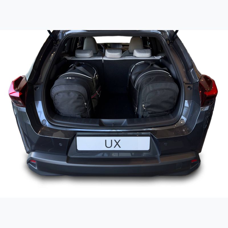Bagažinės krepšių komplektas KJUST Lexus UX 2018+ 3 vnt. Juodas 11