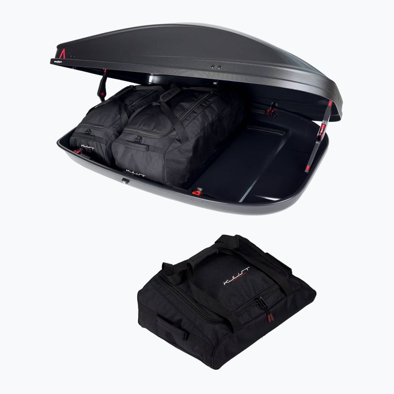 Stogo bagažinės krepšių komplektas KJUST G3 Spark 400 3 vnt. Juodas 3