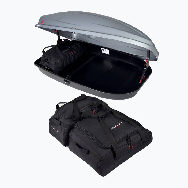 Stogo bagažinės krepšių komplektas KJUST G3 Absolute 320 3 vnt. Juodas 4