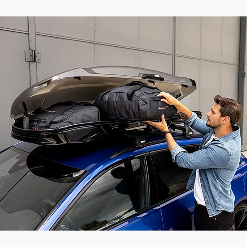 Stogo bagažinės krepšių komplektas KJUST G3 Absolute 400 3 vnt. Juodas 30