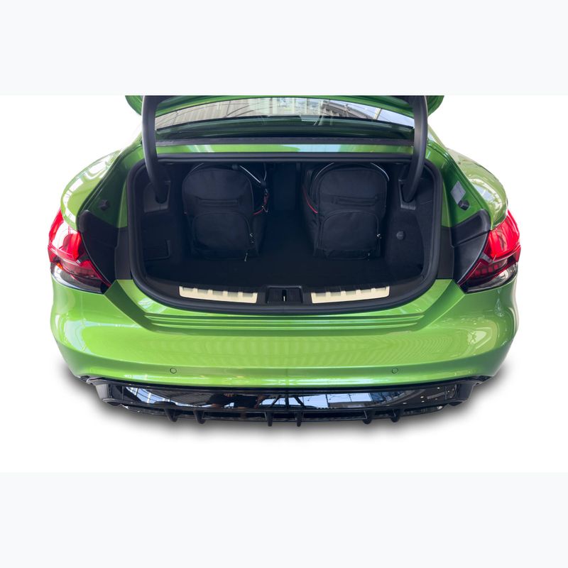 KJUST Audi E-Tron GT 2021+ bagažo skyriaus krepšių rinkinys 6 vnt., juodas 22