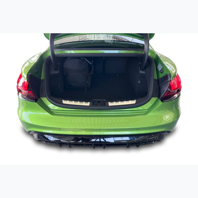 KJUST Audi E-Tron GT 2021+ bagažo skyriaus krepšių rinkinys 6 vnt., juodas 23