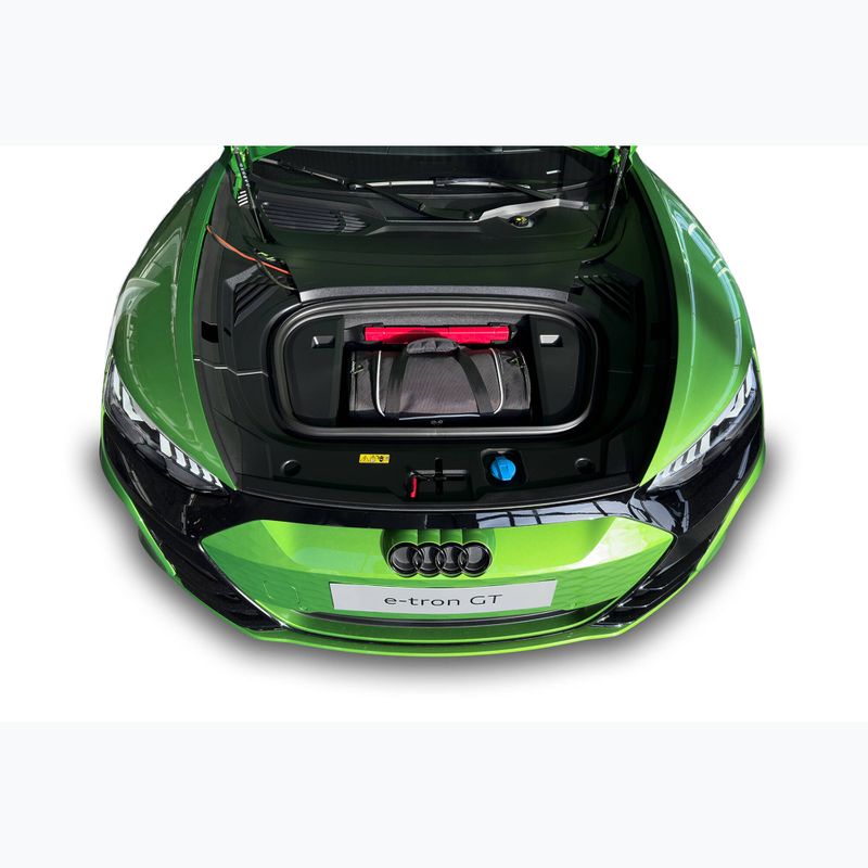 KJUST Audi E-Tron GT 2021+ bagažo skyriaus krepšių rinkinys 6 vnt., juodas 24
