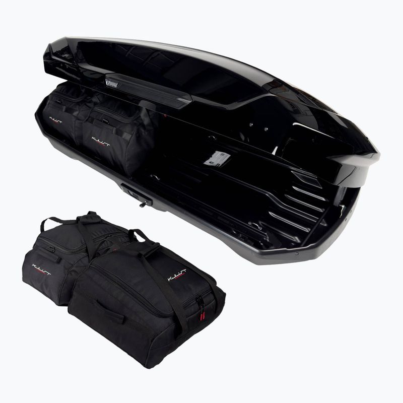Stogo bagažinės krepšių komplektas KJUST Thule Motion 3 L 4 vnt. juodas 3