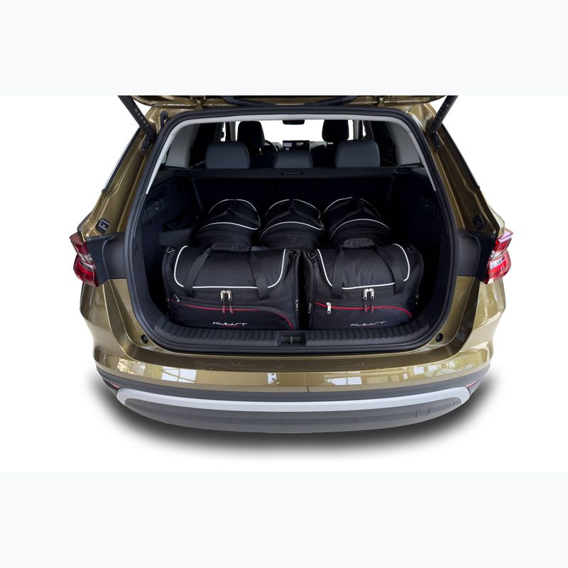 Bagažinės krepšių rinkinys KJUST Skoda Kodiaq 2023+ 5 vnt. Juodas 13