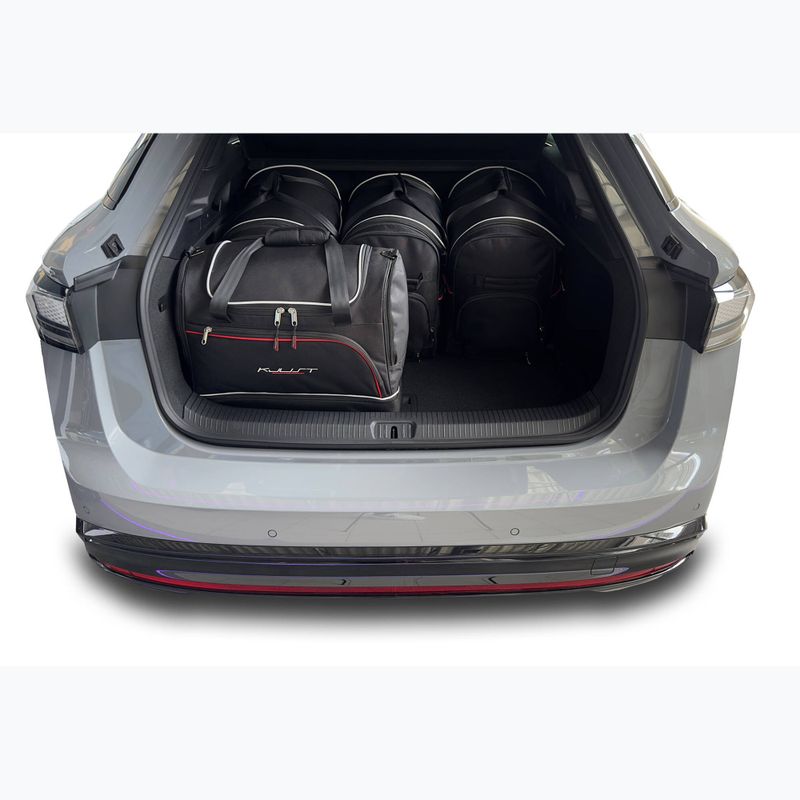 Bagažinės krepšių komplektas KJUST Volkswagen ID.7 EV 2023+ 5 vnt. juodas 16