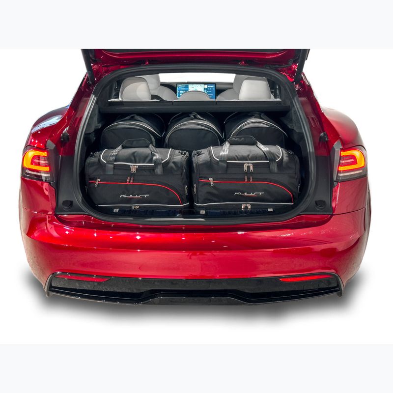 Bagažinės krepšių rinkinys KJUST Tesla Model S EV 2021+ 7 vnt. Juodas 15