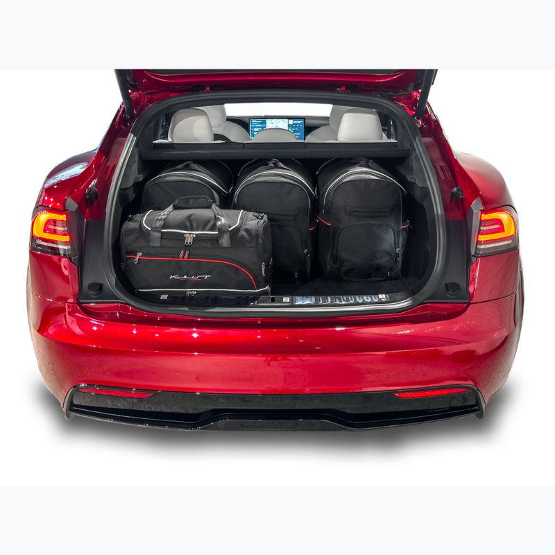 Bagažinės krepšių rinkinys KJUST Tesla Model S EV 2021+ 7 vnt. Juodas 16