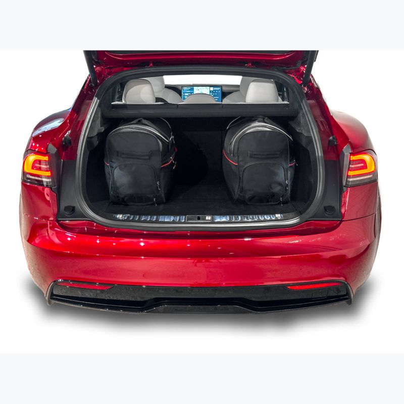Bagažinės krepšių rinkinys KJUST Tesla Model S EV 2021+ 7 vnt. Juodas 18