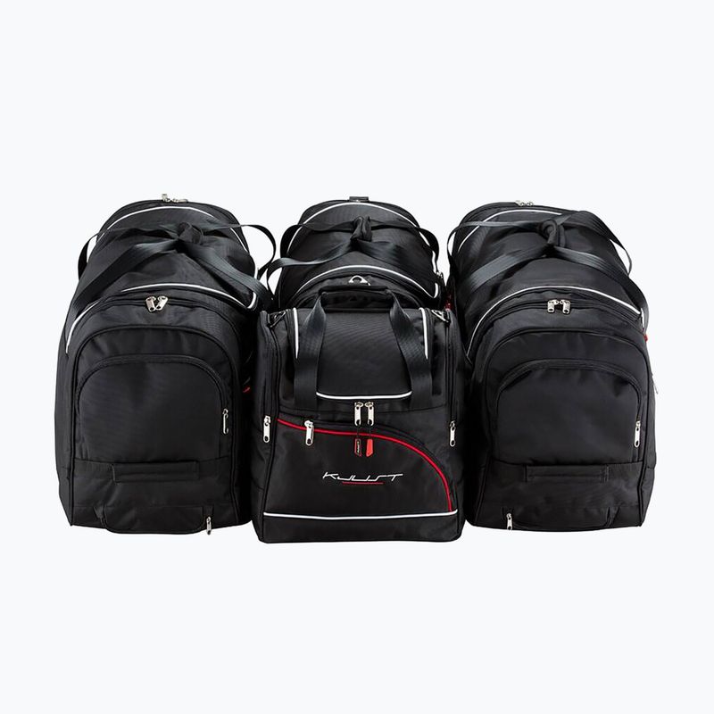 Bagažinės krepšių rinkinys KJUST Volkswagen Tiguan MHEV 2024+ 4 vnt. juodas 3