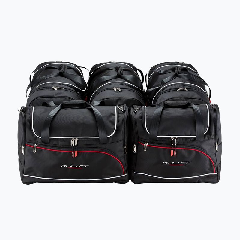 KJUST bagažinės krepšių rinkinys Audi A6 Limousine C8 2018+ 5 vnt., juodas 2