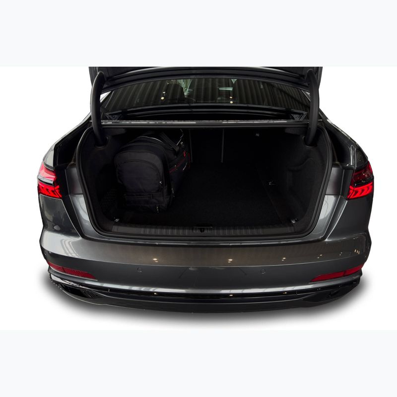 KJUST bagažinės krepšių rinkinys Audi A6 Limousine C8 2018+ 5 vnt., juodas 21