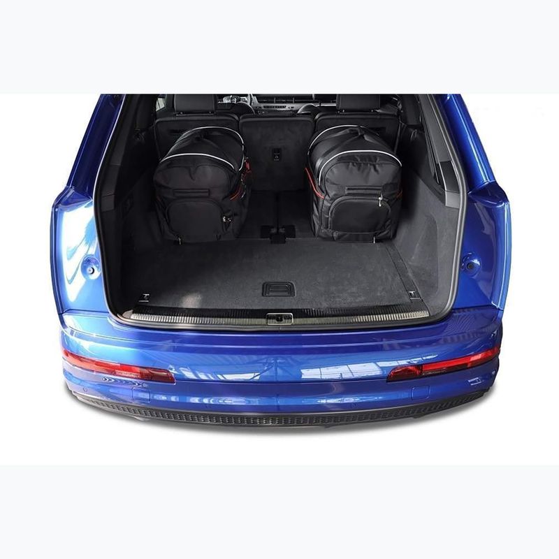 KJUST Audi Q7 PHEV bagažinės krepšių rinkinys 2020+ 5 vnt., juodas 19