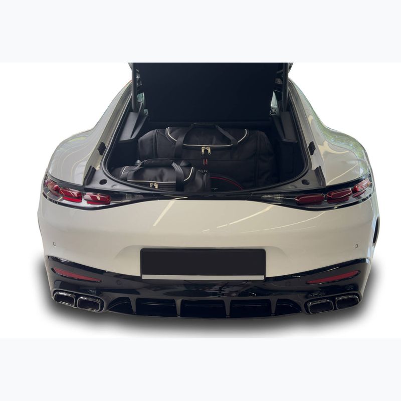 Bagažinės krepšių komplektas KJUST Mercedes-Benz AMG GT 2023+ 3 vnt. Juodas 11