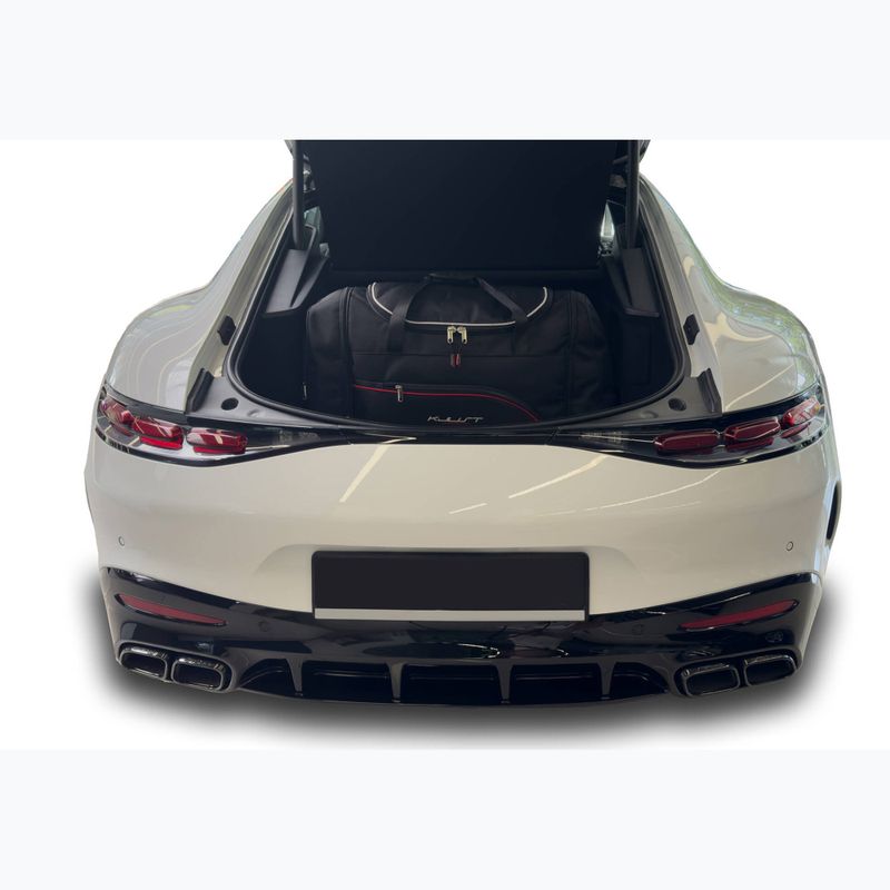 Bagažinės krepšių komplektas KJUST Mercedes-Benz AMG GT 2023+ 3 vnt. Juodas 12