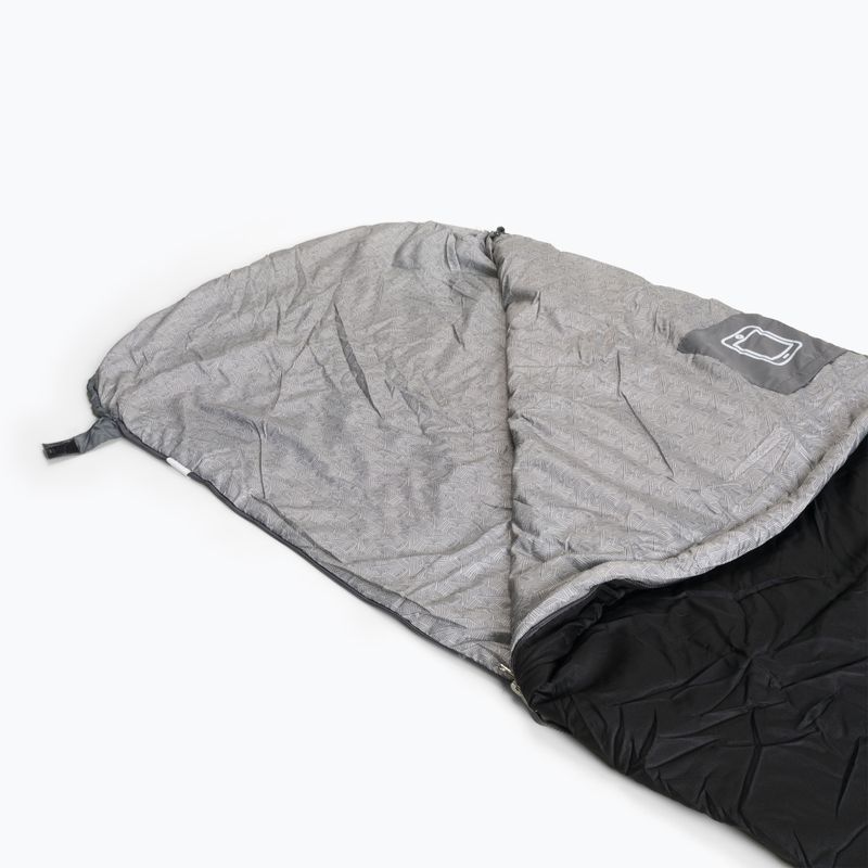 Spokey Ultralight 600II miegmaišis juodai pilkas 922251 4