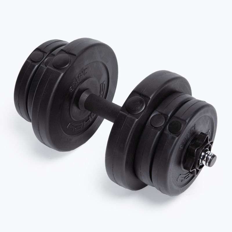 Spokey Burden 10 kg hanteliai juodi 921036