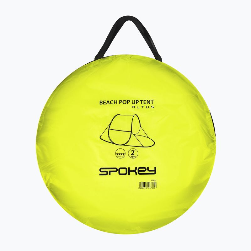 Spokey Altus paplūdimio palapinė geltona 926785 6