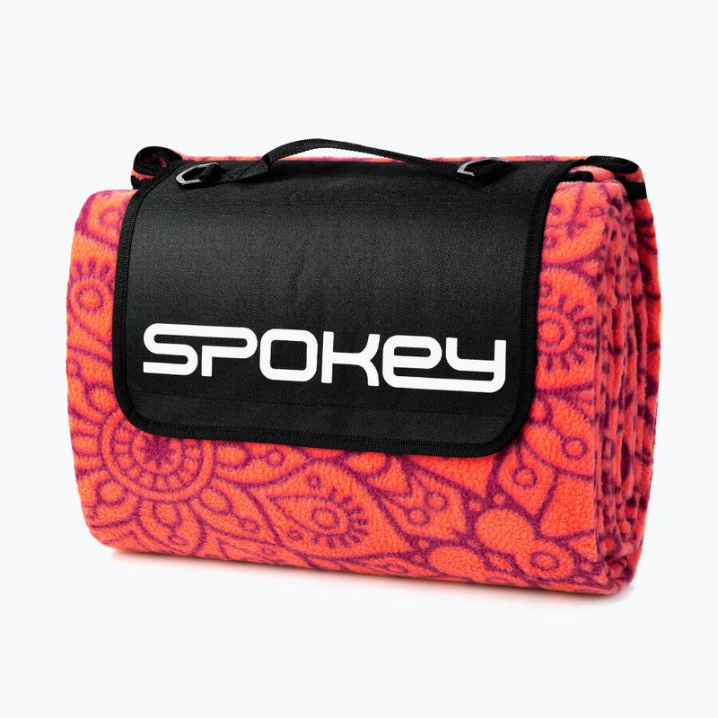 Spokey pikniko antklodė Mandala raudona 928253 7