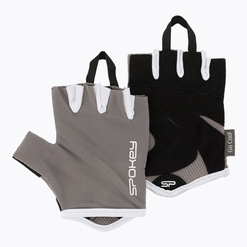 Spokey Lady Fit pilkos fitneso pirštinės 928969