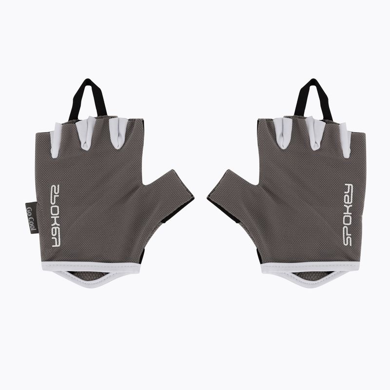 Spokey Lady Fit pilkos fitneso pirštinės 928969 3
