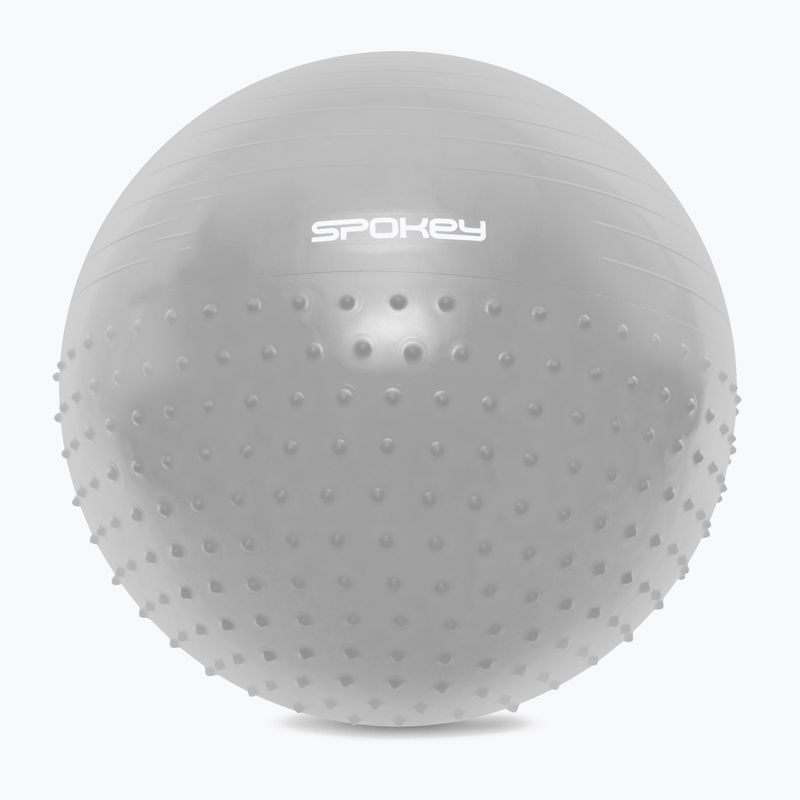 Spokey Halffit gimnastikos kamuolys pilkas 929872 65 cm