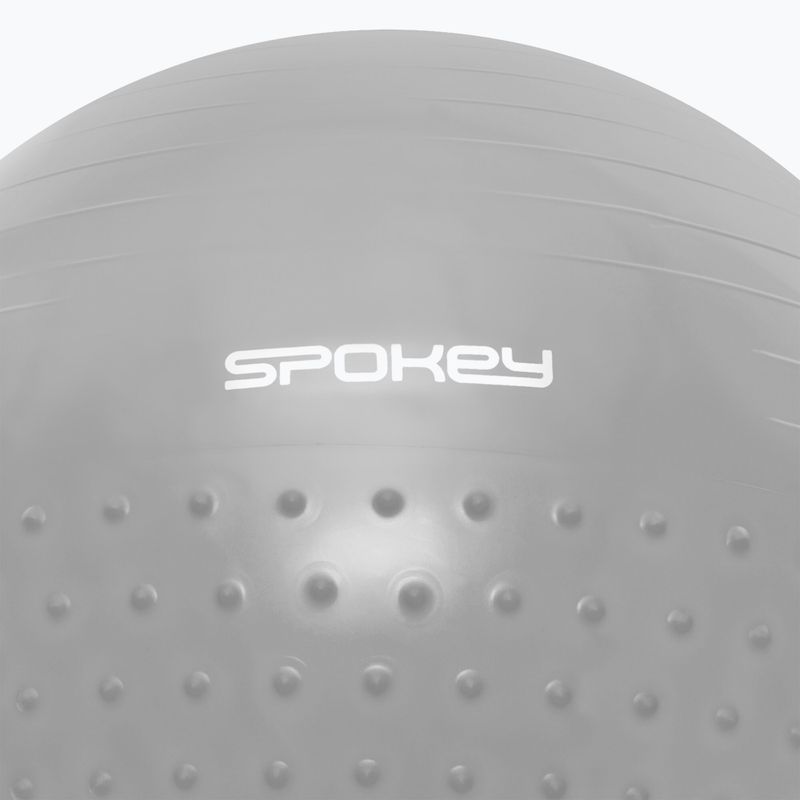 Spokey Halffit gimnastikos kamuolys pilkas 929872 65 cm 2
