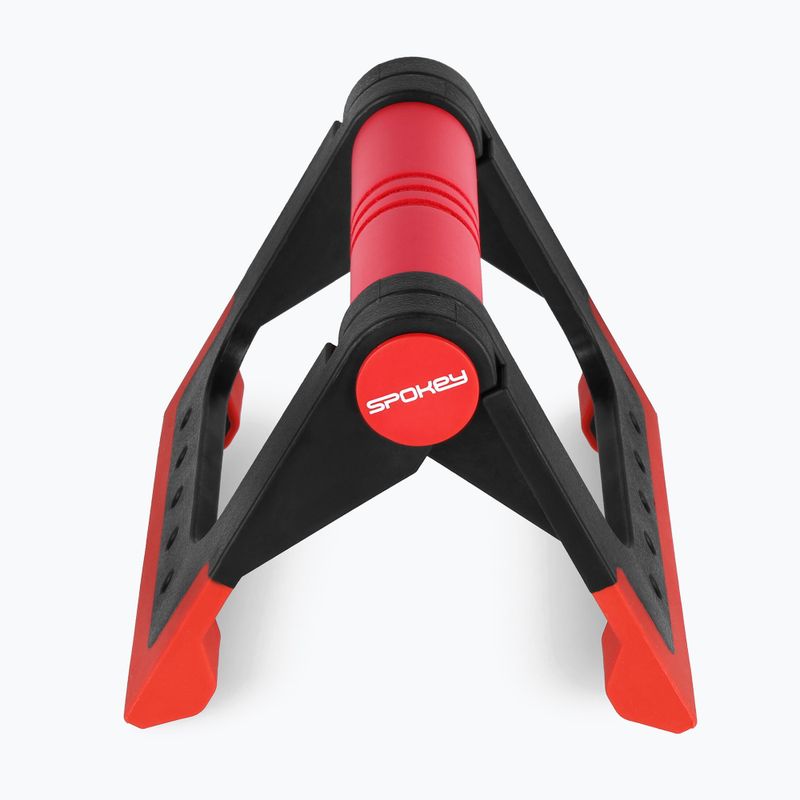 Spokey Force stumdomos rankenos 2 vnt. juodos/raudonos 929901 3