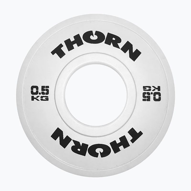 Svarmenys   THORN FIT Fractional 2 x 1 kg white/black 2