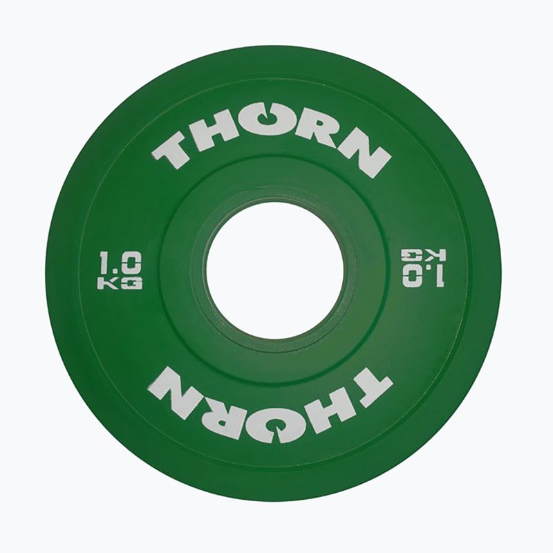 Svarmenys   THORN FIT Fractional 2 x 2 kg green/white 2