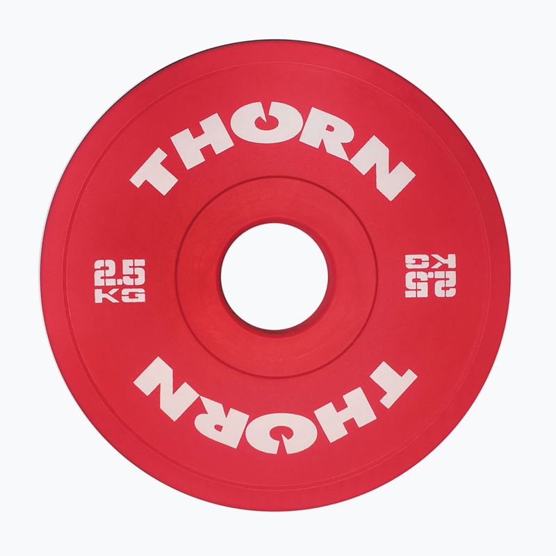 Svarmenys   THORN FIT Fractional 2 x 5 kg red/white 2