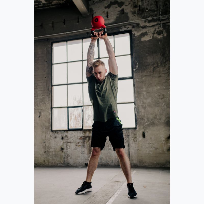 Kettlebell THORN FIT Cast Iron 24 kg raudonas 5