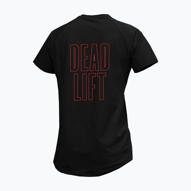 THORN FIT Heavy Metal Dead Lift treniruočių marškinėliai juodi 2
