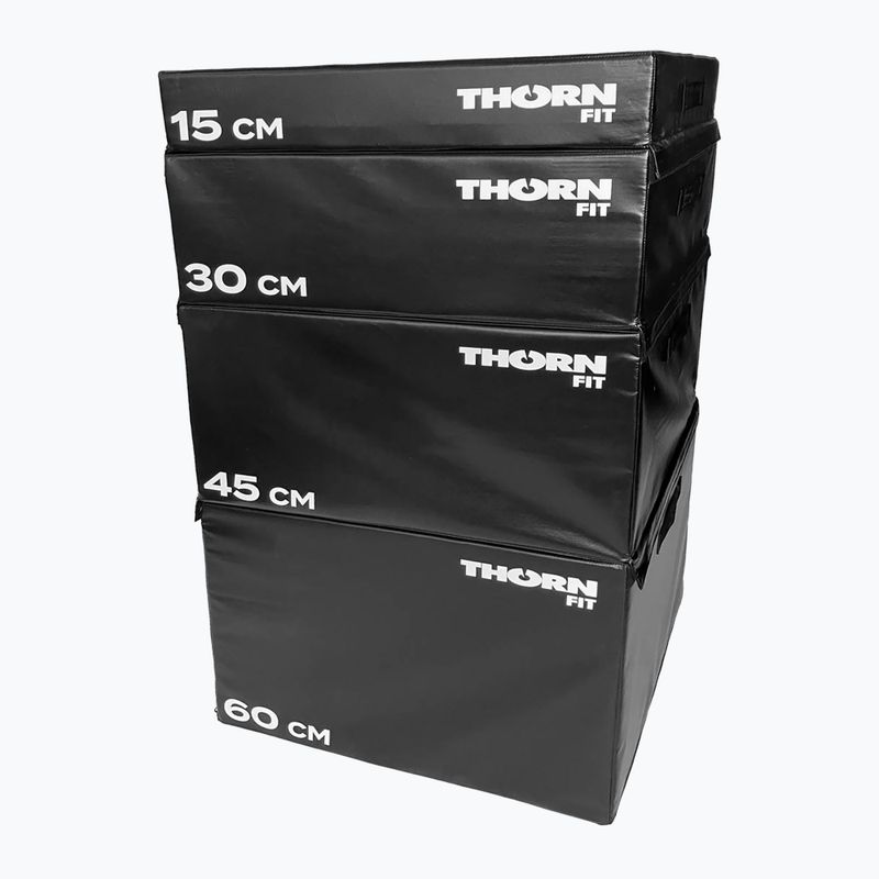 Pliometrinė dėžė THORN FIT Soft Plyo Box set black 2