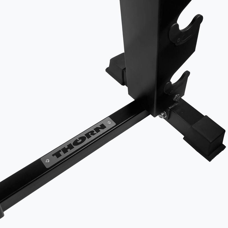 Stovas hanteliams THORN FIT Hexagonal Dumbbells Rack 1-10kg black 4