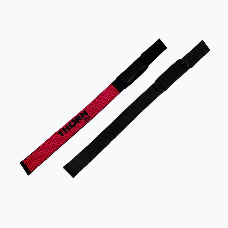 Kėlimo dirželiai THORN FIT Lifting Straps Anti-Slip red 4