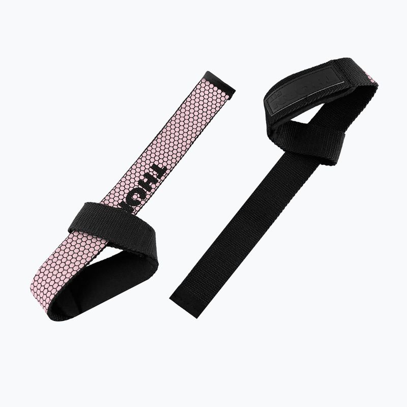 Kėlimo dirželiai THORN FIT Lifting Straps Anti-Slip pink 2