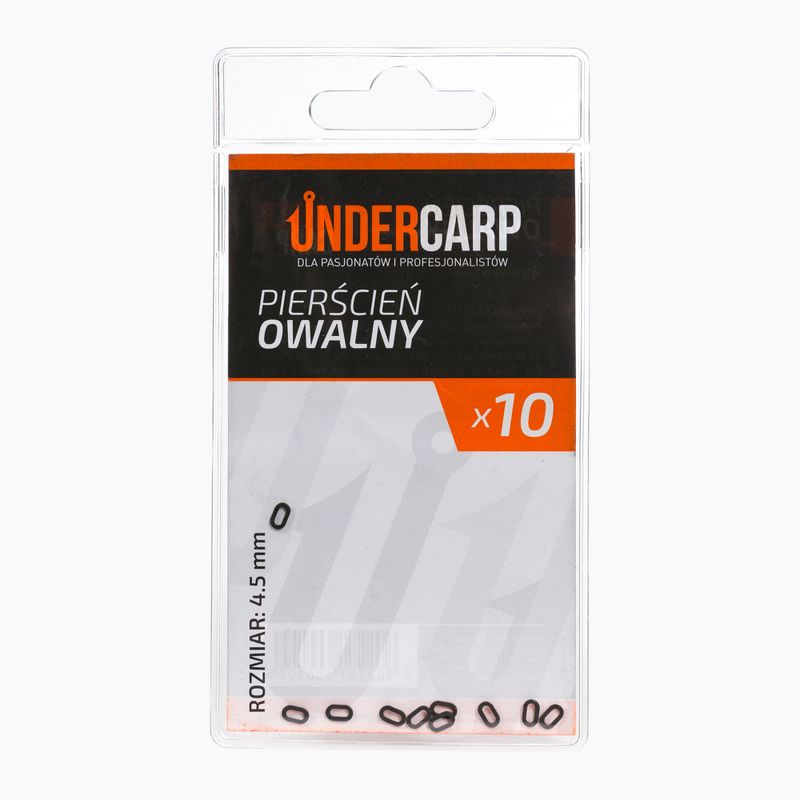 UnderCarp lyderio žiedas ovaliai pilkas UC173